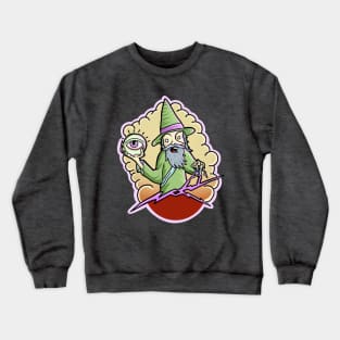 All seeing wizard Crewneck Sweatshirt